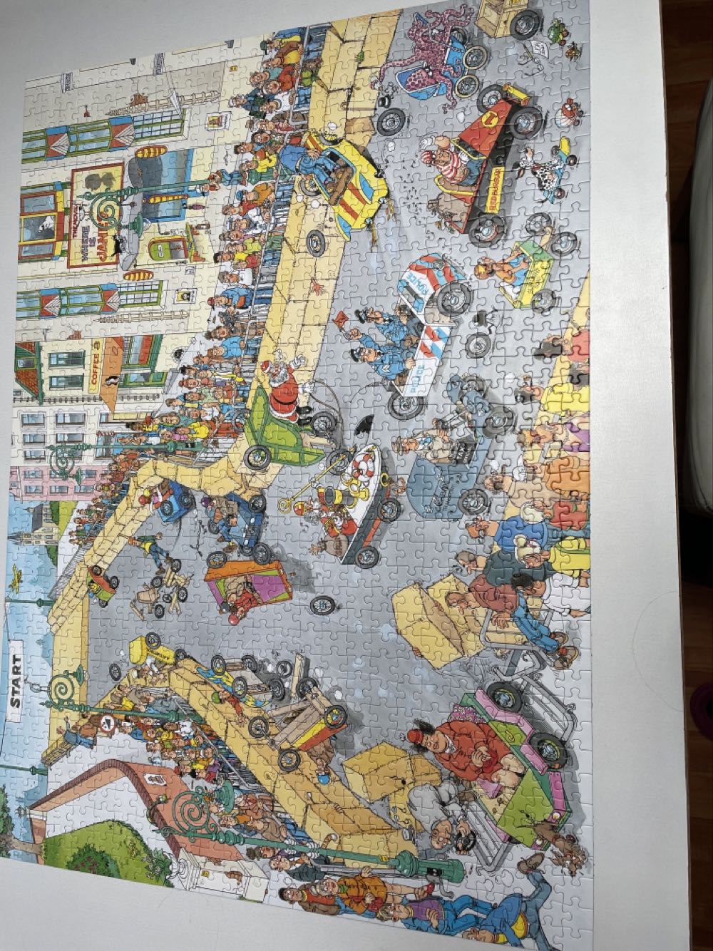 Zeepkistenrace, De - Jumbo puzzle collectible [Barcode 8710126200537] - Main Image 4