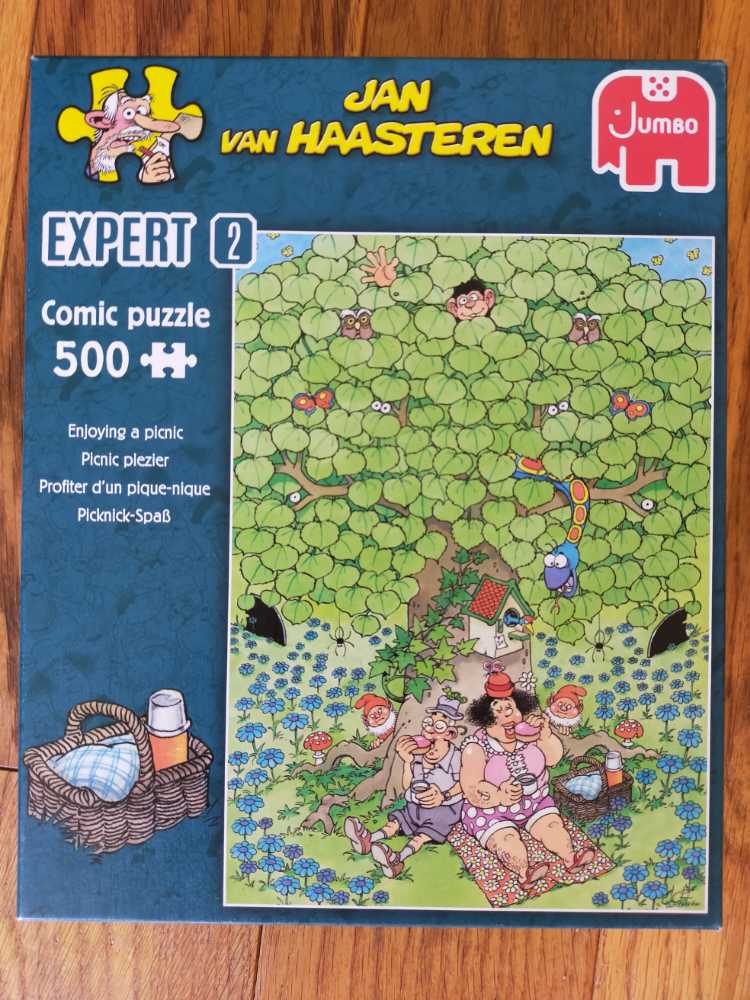 Enjoying A Picnic. Expert 2 - Jumbo puzzle collectible [Barcode 8710126200902] - Main Image 4