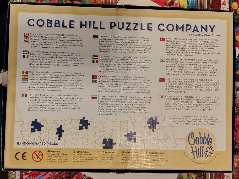 Candy Shelf - Cobble Hill puzzle collectible [Barcode 625012850117] - Main Image 4