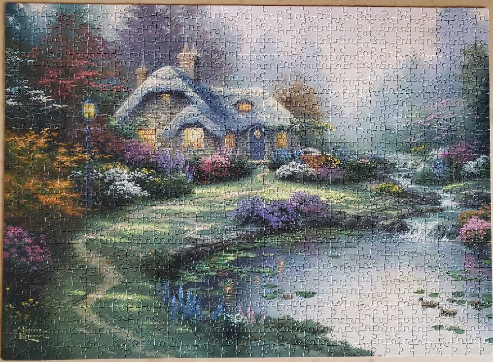 Everett’s Cottage - MJM Australia (Crown) puzzle collectible [Barcode 9781932812145] - Main Image 2