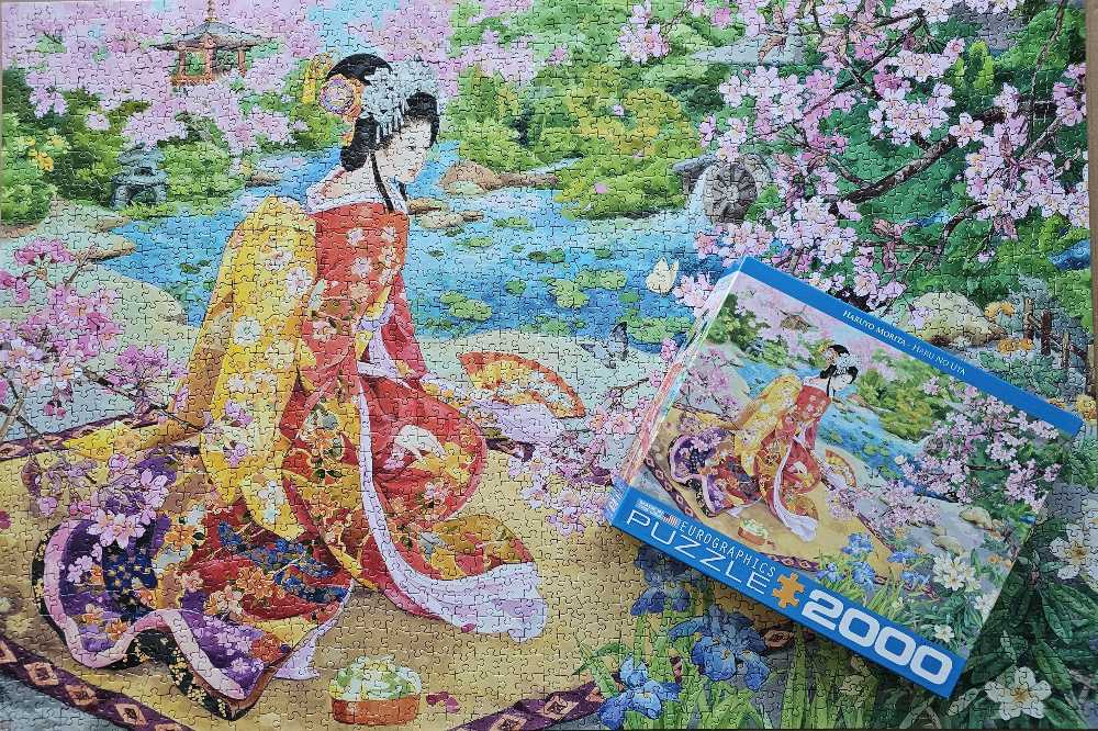 Haru No Uta-SOLD - EuroGraphics puzzle collectible [Barcode 628136209755] - Main Image 4