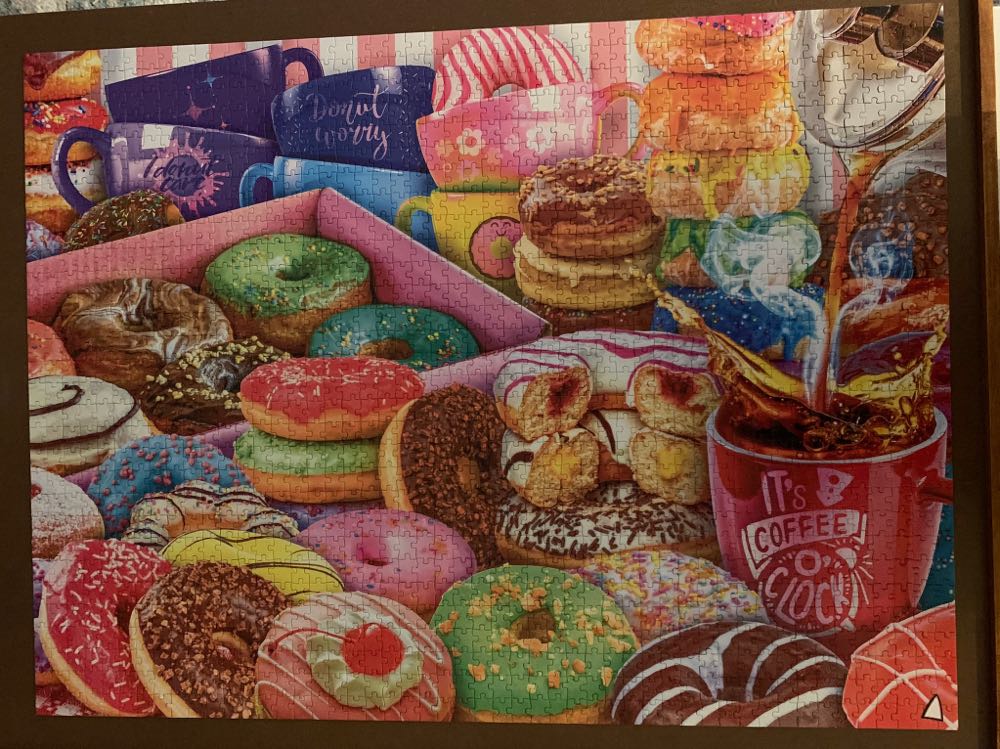 Donut Worry, Be Happy!* - Buffalo puzzle collectible - Main Image 2