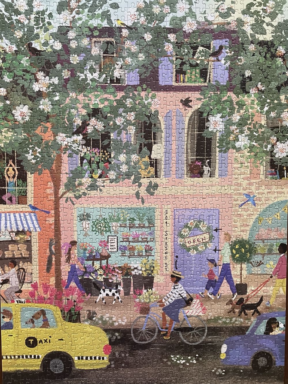 Spring Street - Galison puzzle collectible [Barcode 9780735372405] - Main Image 2