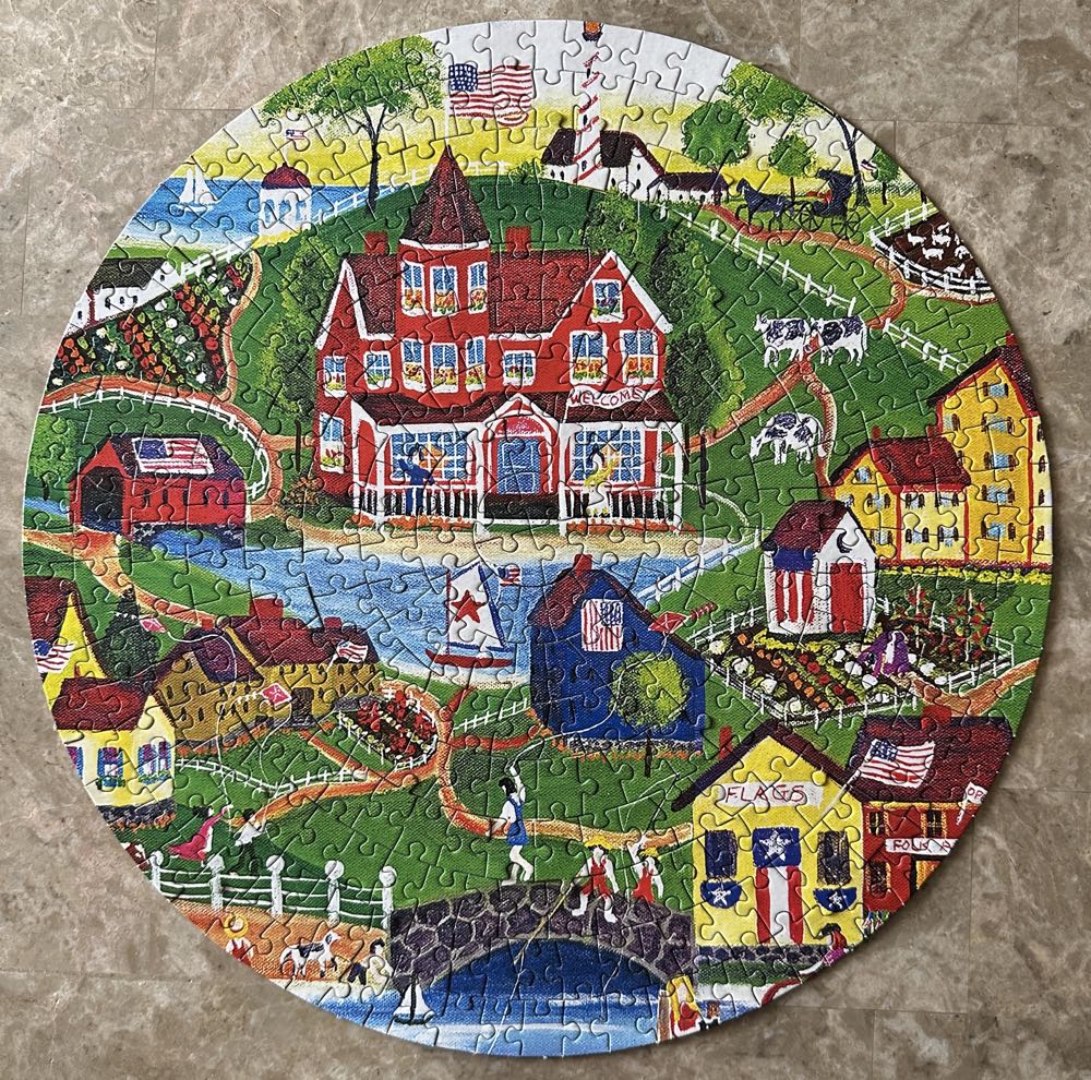 Red Farms Inn - Cra-Z-Art puzzle collectible [Barcode 639277537263] - Main Image 3
