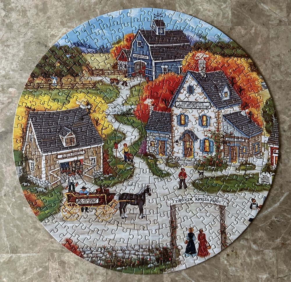 Forever Apples Farm - Cra-Z-Art puzzle collectible [Barcode 639277309457] - Main Image 3