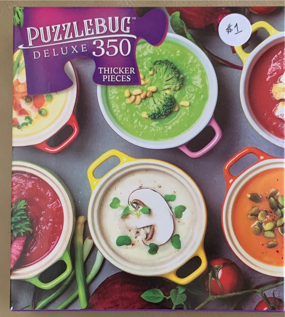 Hearty Healthy Soups - Puzzlebug / CraZArt puzzle collectible [Barcode 195464091524] - Main Image 2