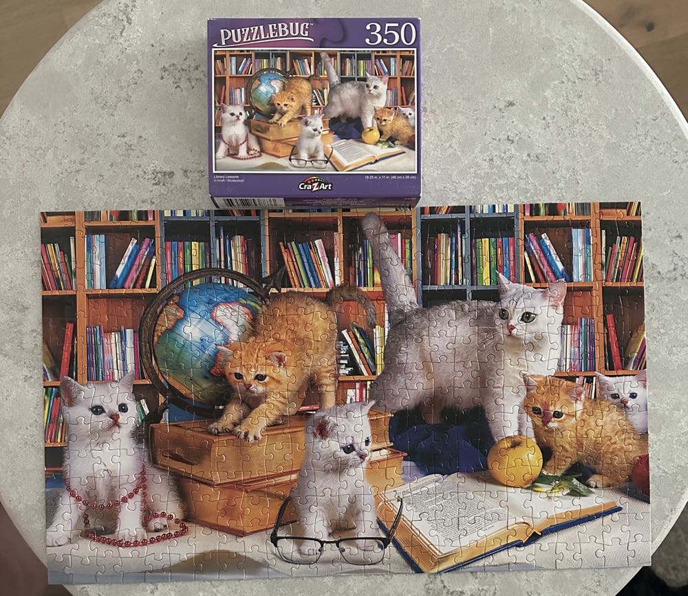 Library Lessons - Puzzlebug / CraZArt puzzle collectible [Barcode 639277538833] - Main Image 2