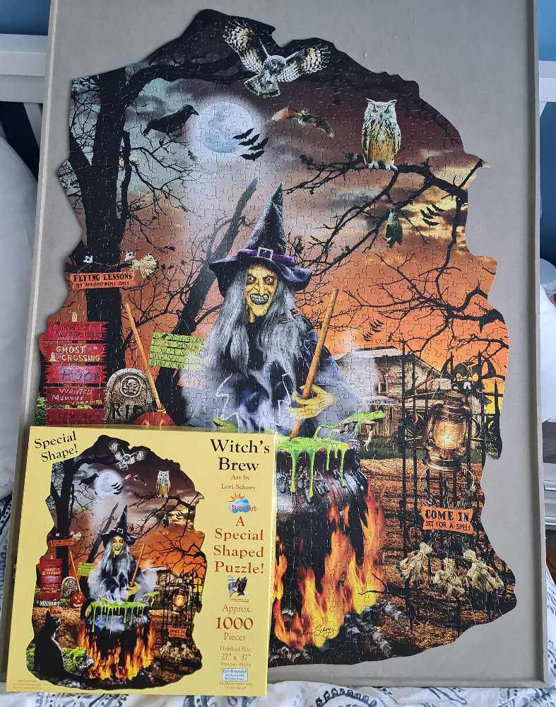 Witch’s Brew🧩 - SunsOut puzzle collectible [Barcode 796780960367] - Main Image 3