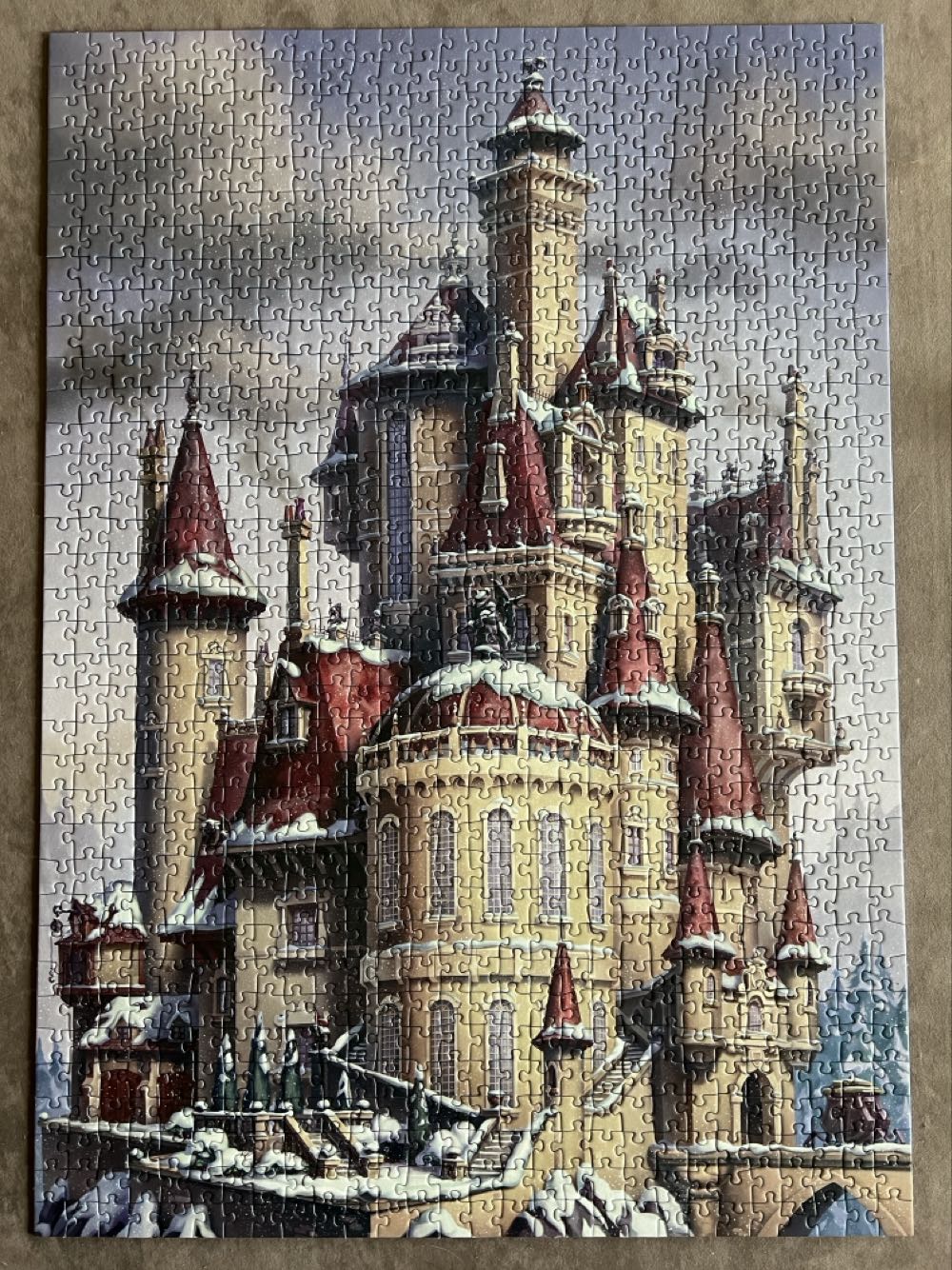 Disney Castle Collection Beauty And The Beast Belle Castle Puzzle Limited New - Ravensburger puzzle collectible [Barcode 460055358943] - Main Image 3