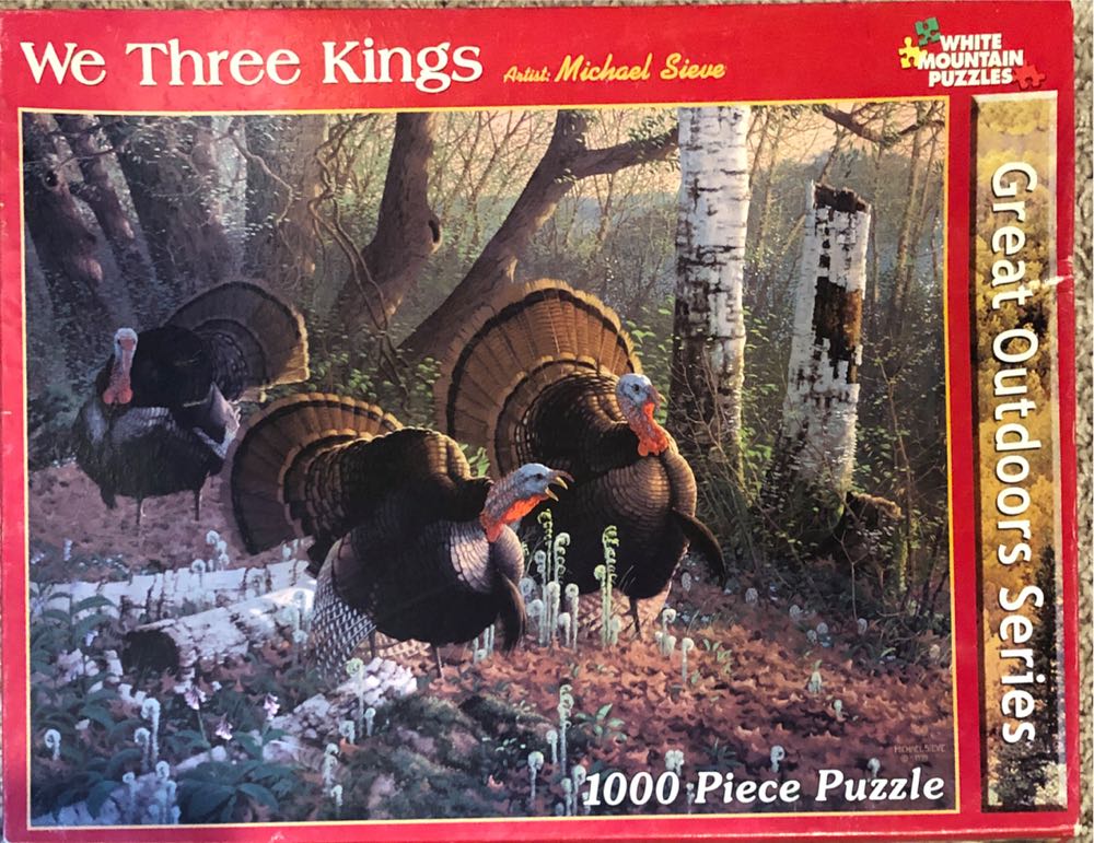 We Three Kings - White Mountain Puzzles puzzle collectible [Barcode 724819248766] - Main Image 1