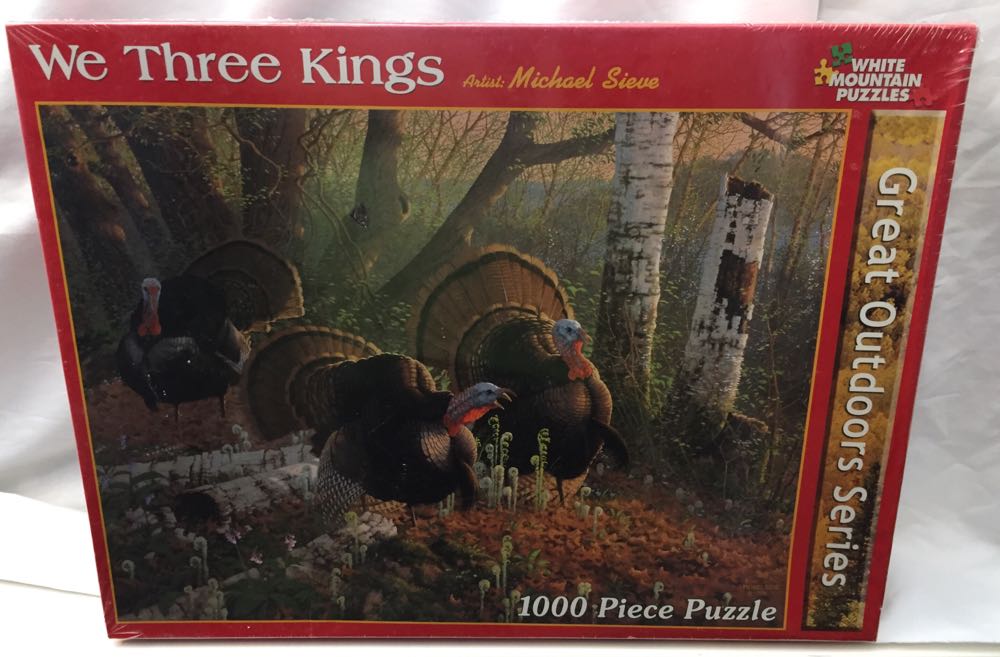 We Three Kings - White Mountain Puzzles puzzle collectible [Barcode 724819248766] - Main Image 2