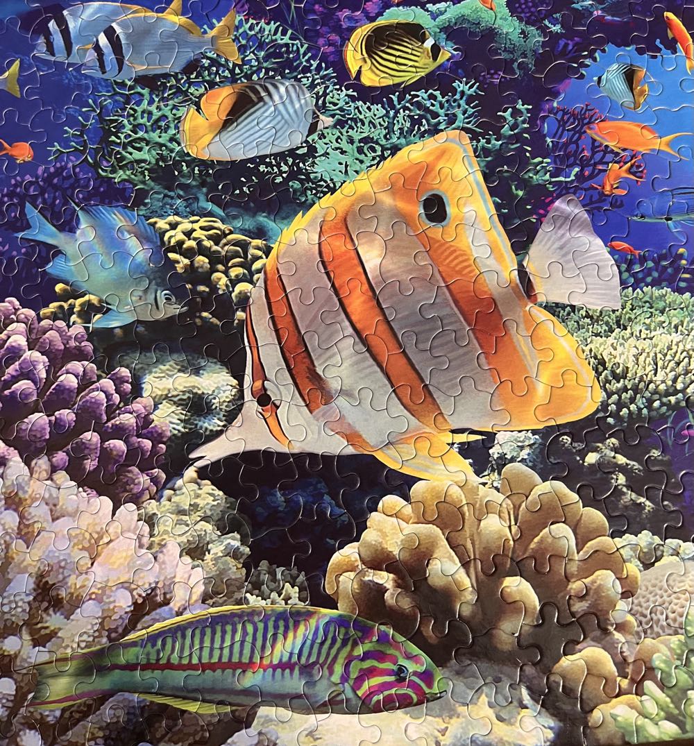 Sunlit Sea-selling  - White Mountain puzzle collectible [Barcode 724819249428] - Main Image 4