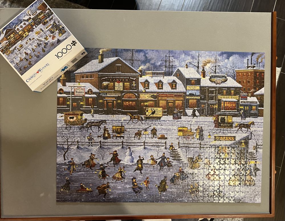 Bostonians and Beans - Buffalo Games puzzle collectible [Barcode 079346115112] - Main Image 4