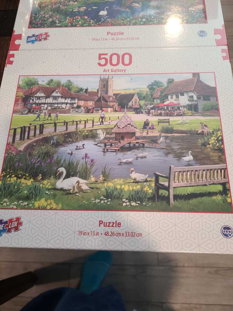 Summer Thatched Home - Sure Lox puzzle collectible [Barcode 686141410658] - Main Image 2