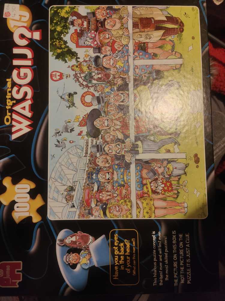 Run Like the Wind - Original 15 - Wasgij Jumbo puzzle collectible [Barcode 8710126109144] - Main Image 3