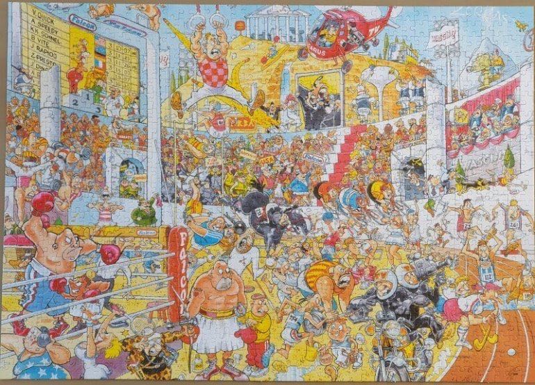 Destiny: 4 - Olympic Odyssey - Jumbo Wasgij puzzle collectible [Barcode 8710126019863] - Main Image 2