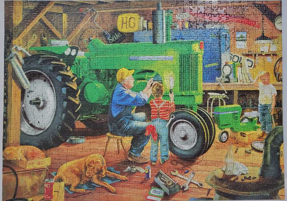 The Restoration - Master Pieces puzzle collectible [Barcode 705988719196] - Main Image 2