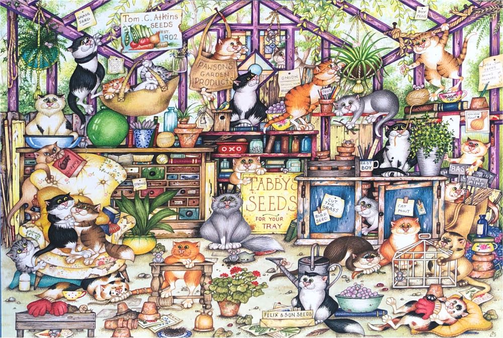Gerty’s Garden Retreat - Gibsons puzzle collectible [Barcode 5012269063240] - Main Image 2