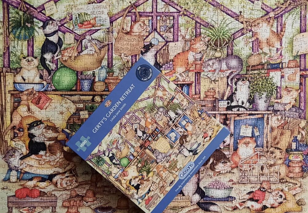 Gerty’s Garden Retreat - Gibsons puzzle collectible [Barcode 5012269063240] - Main Image 4