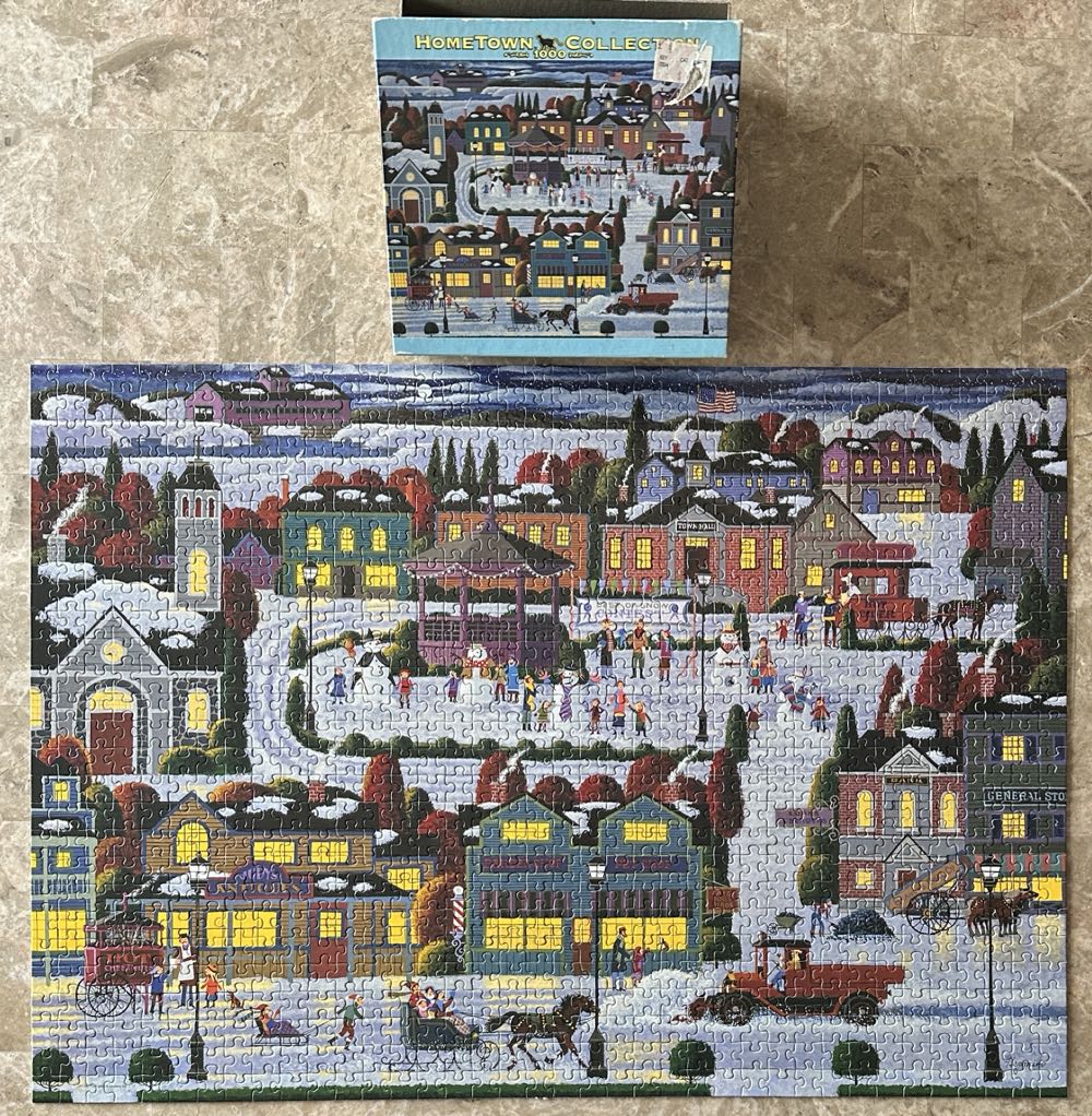 Snowman Contest - Rose Art puzzle collectible - Main Image 2