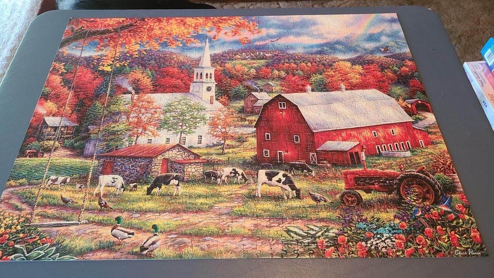 Country Blessings - Buffalo Games puzzle collectible [Barcode 079346123216] - Main Image 4