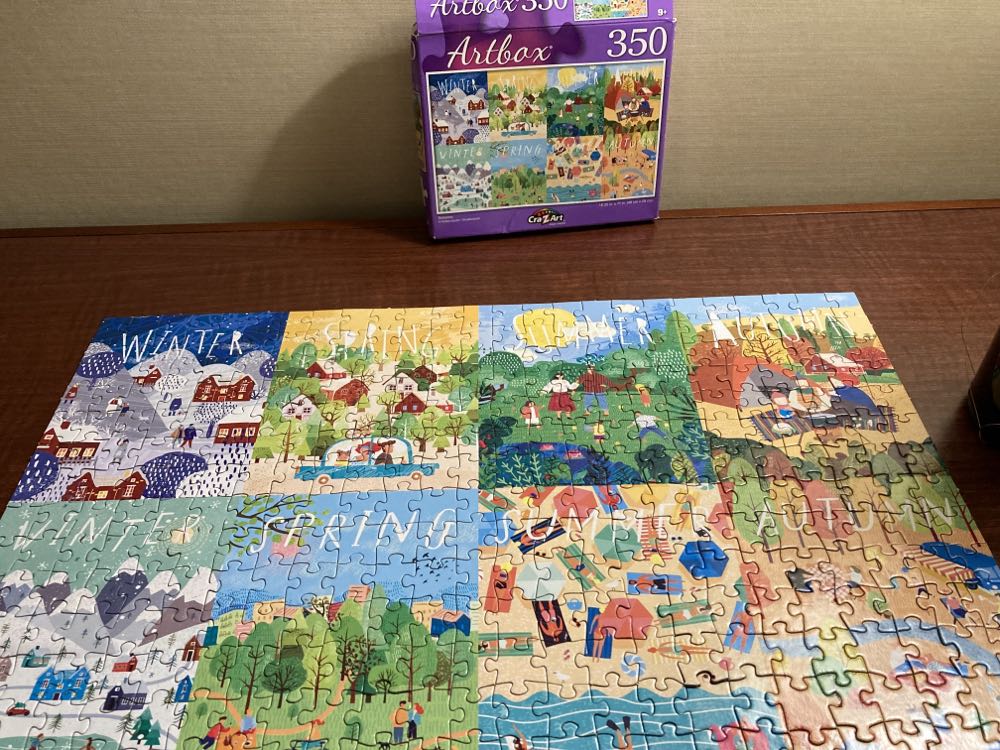 Seasons - CraZArt puzzle collectible [Barcode 639277534408] - Main Image 2