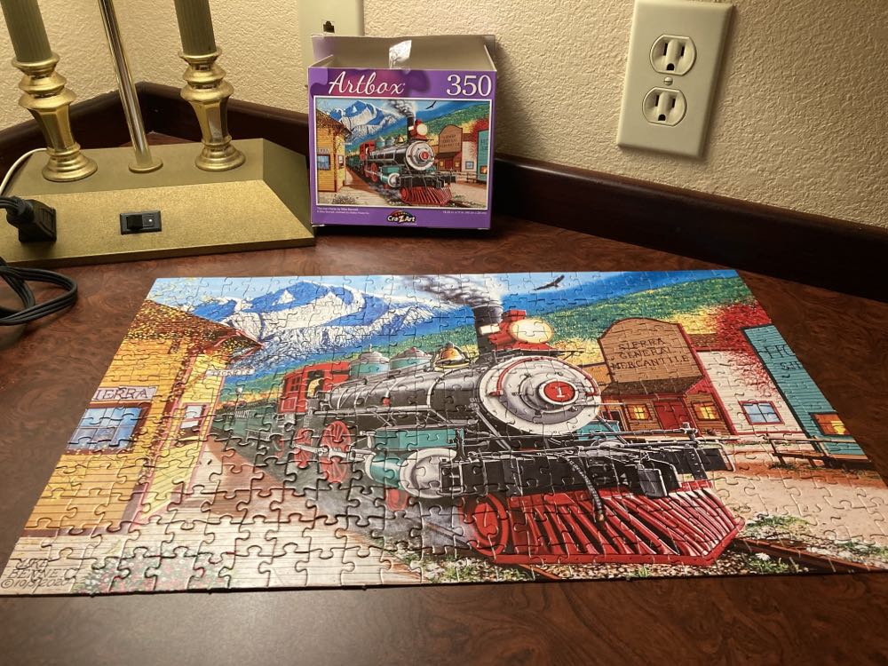 The Iron Horse - Cra Z Art puzzle collectible - Main Image 2