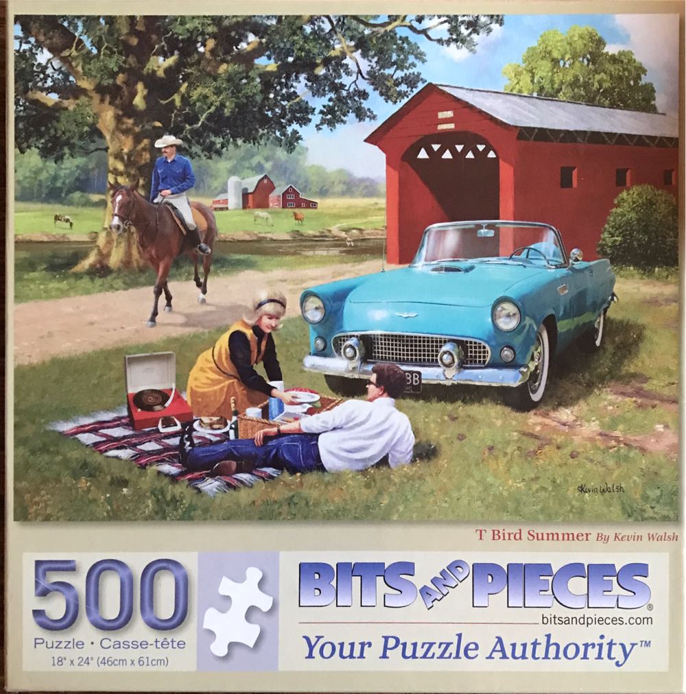 T Bird Summer - Bits & Pieces puzzle collectible [Barcode 192949048486] - Main Image 1