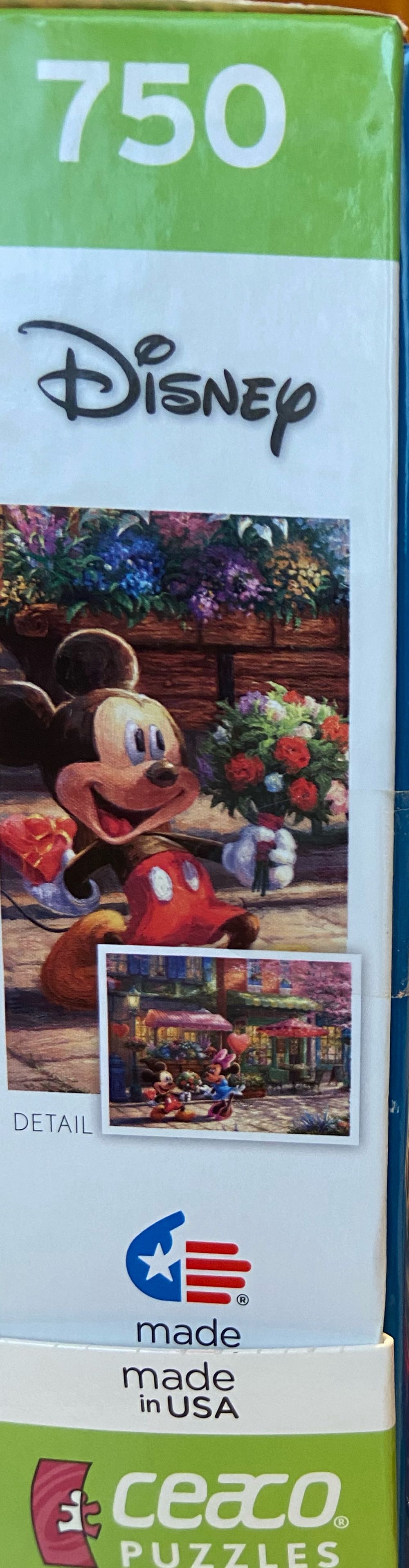 Mickey and Minnie Sweetheart Cafe - Ceaco puzzle collectible [Barcode 021081290869] - Main Image 3