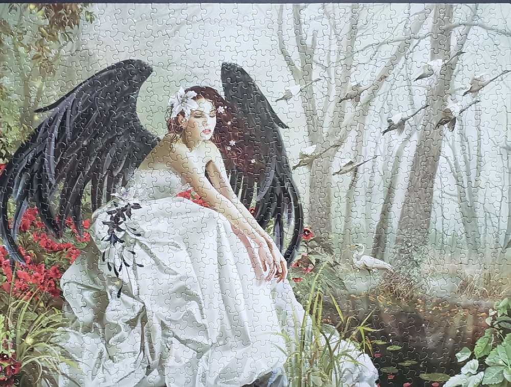 Swan Song - Ceaco puzzle collectible - Main Image 3