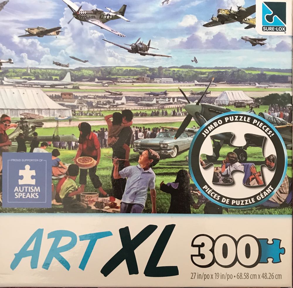 Airshow - Sure-Lox / tcg toys puzzle collectible [Barcode 686141014412] - Main Image 2