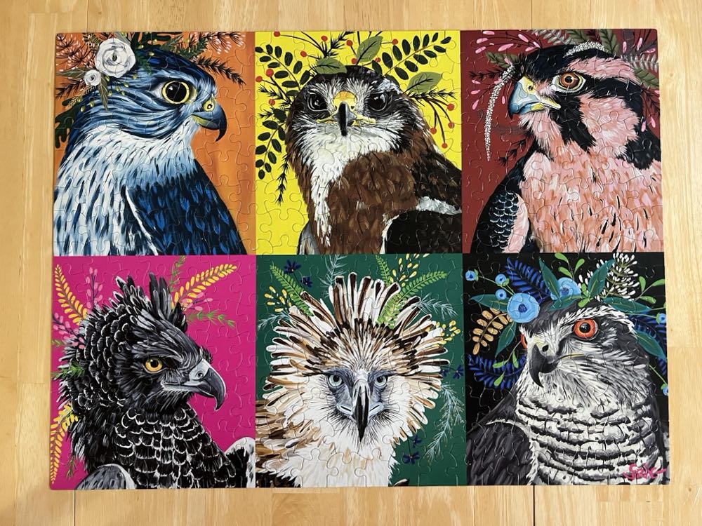 Spring Whitaker: Birds - Ceaco puzzle collectible [Barcode 021081222525] - Main Image 2