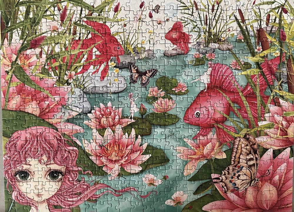 Sold - Minu’s Pond Daydreams - Ravensburger puzzle collectible - Main Image 2