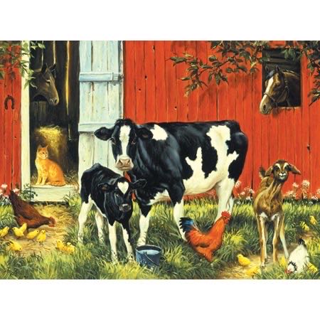 Old Macdonald - SunsOut puzzle collectible [Barcode 796780526464] - Main Image 1
