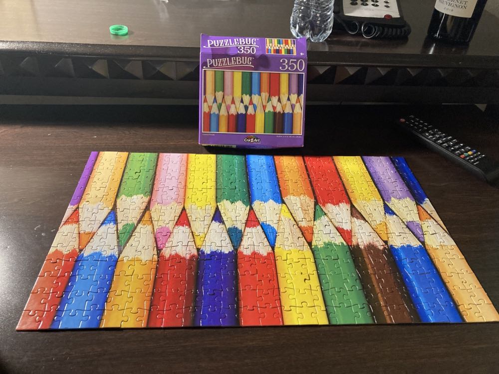 Colorful Pencils - CraZArt puzzle collectible - Main Image 2