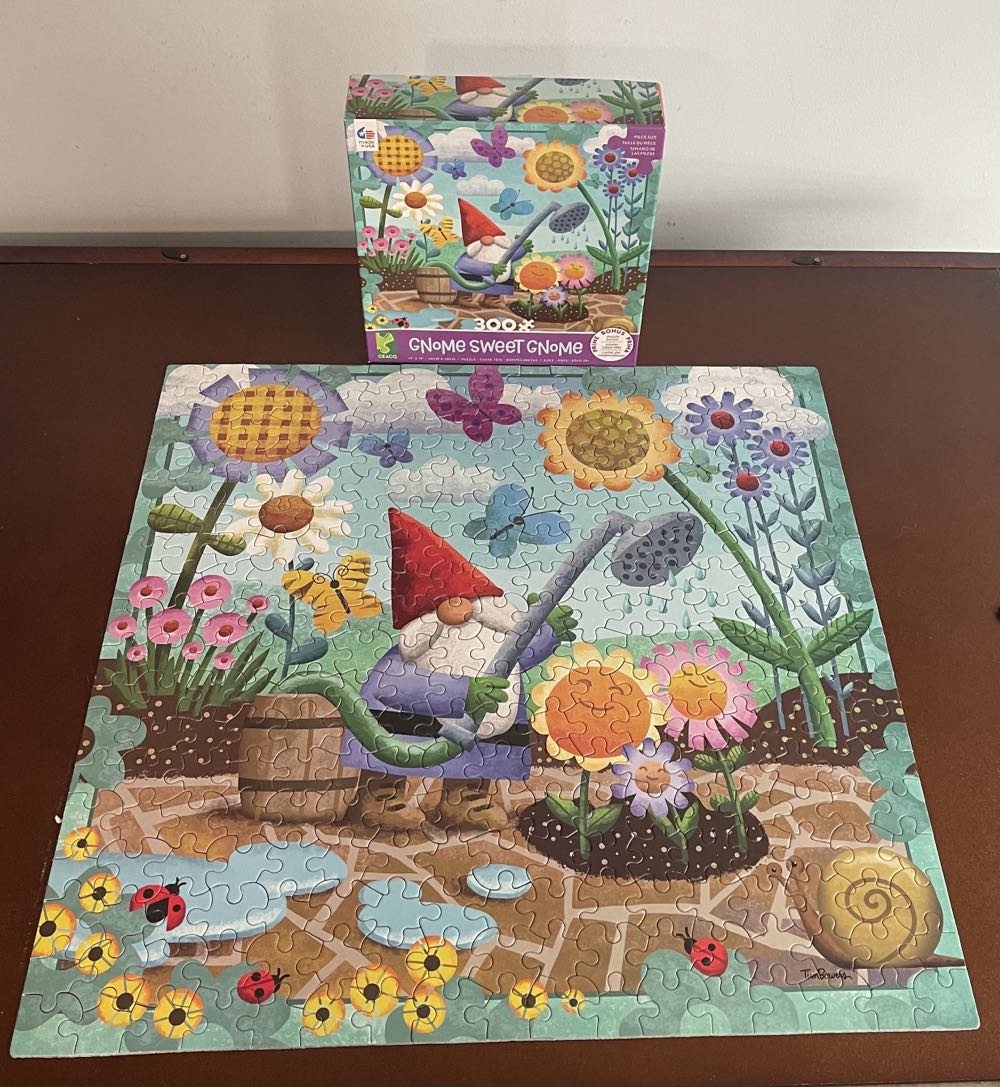 Gnome’s Garden - Ceaco puzzle collectible [Barcode 021081222471] - Main Image 2