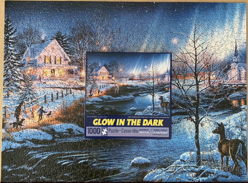 All is Bright - Bits And Pieces puzzle collectible [Barcode 704812422646] - Main Image 2