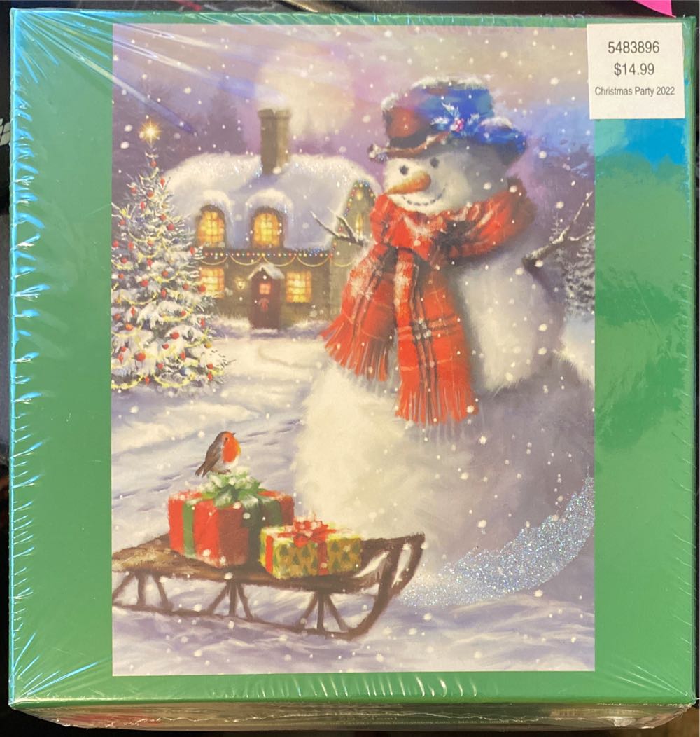 Sparkly Snowman - SHARED IN - Brother Sister Design Studio puzzle collectible [Barcode 5483896] - Main Image 2