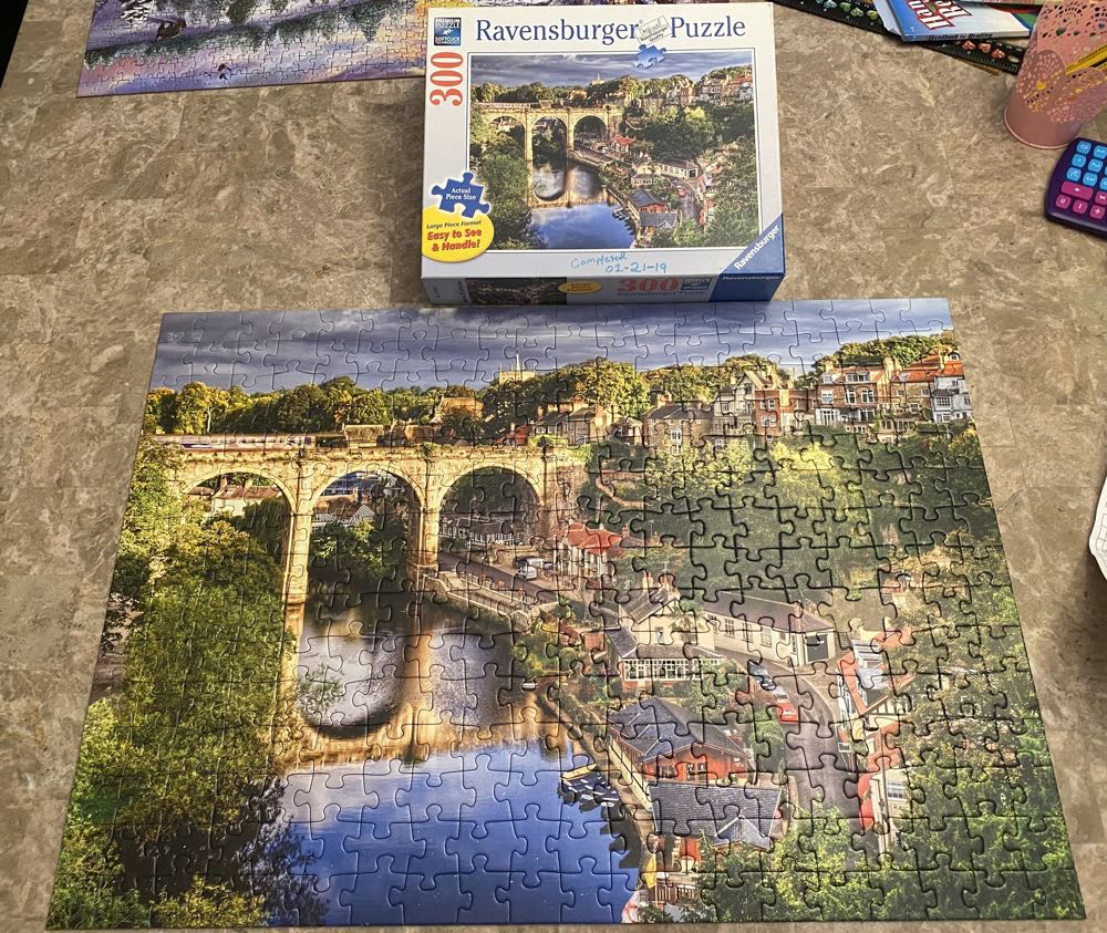 Over the River - Ravensburger puzzle collectible [Barcode 4005556135646] - Main Image 2