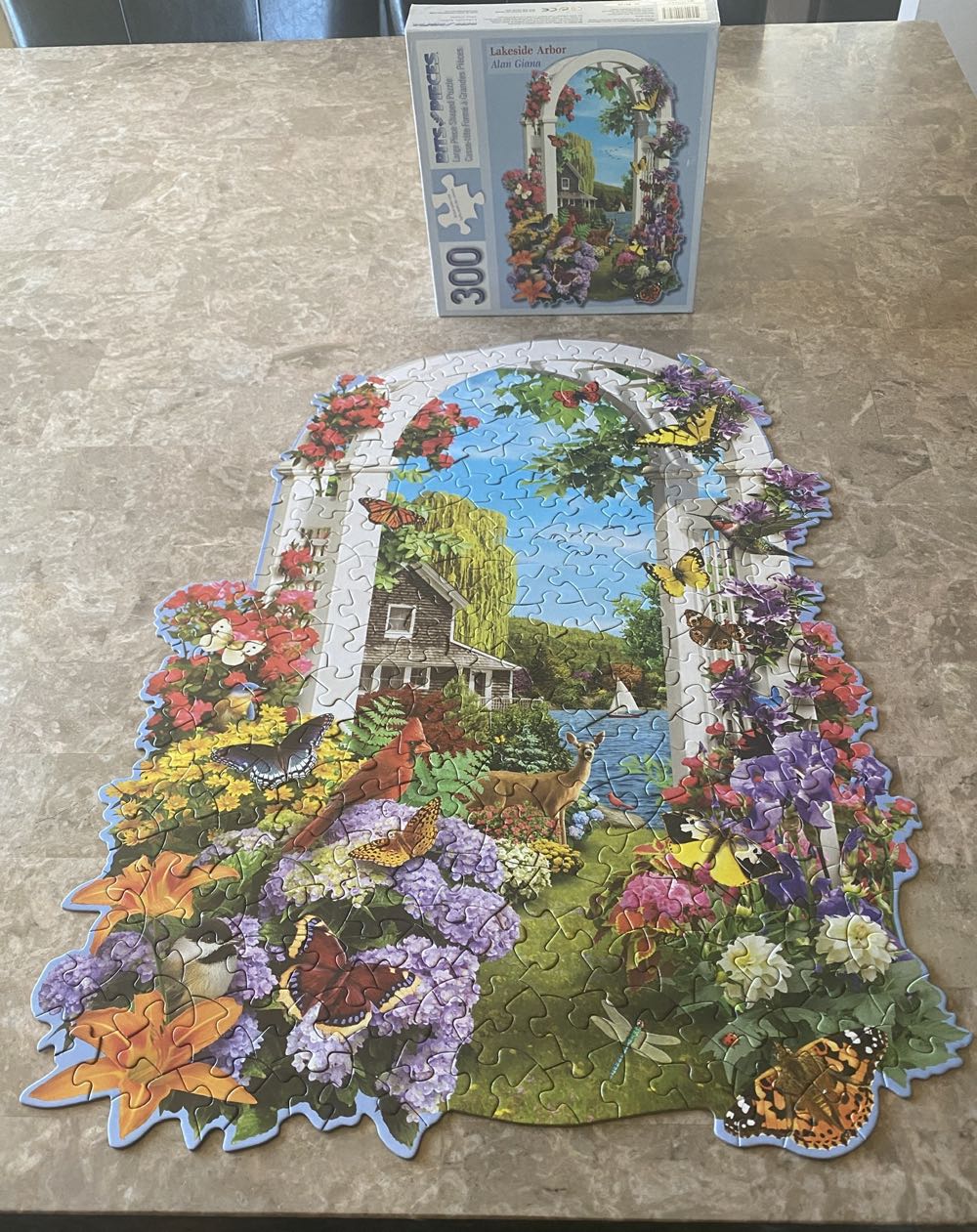 Lakeside Arbor - Bits And Pieces puzzle collectible [Barcode 704812407285] - Main Image 2