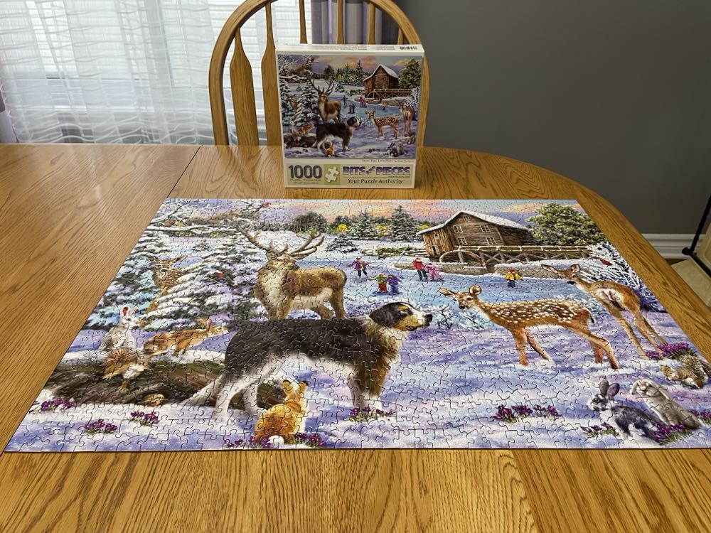 Let’s Play Snow Day - Bits & Pieces puzzle collectible [Barcode 192949036094] - Main Image 3
