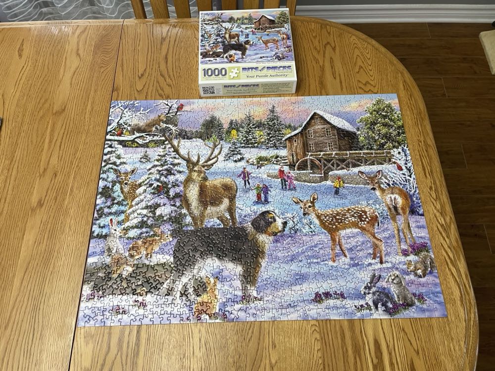 Let’s Play Snow Day - Bits & Pieces puzzle collectible [Barcode 192949036094] - Main Image 4