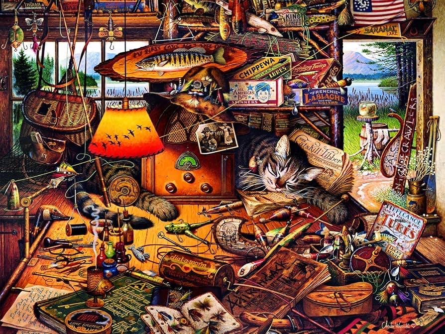 Max in the Adirondacks - Buffalo puzzle collectible [Barcode 079346170746] - Main Image 2