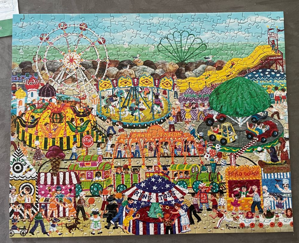 Summer Beach Carnival - Bits & Pieces puzzle collectible - Main Image 2