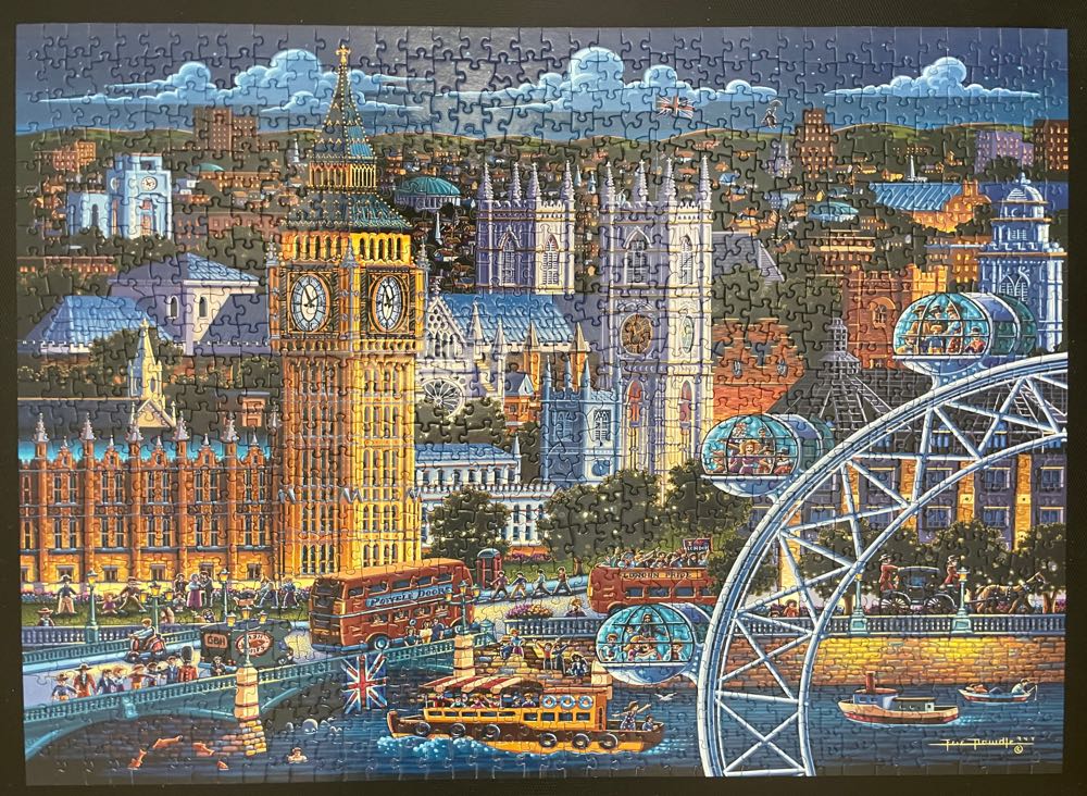 London - Dowdle puzzle collectible [Barcode 671095009973] - Main Image 2