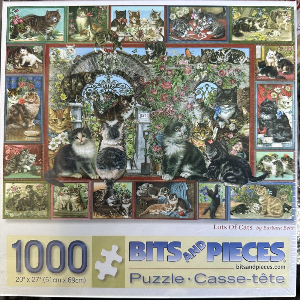 Lots Of Cats - Bits & Pieces puzzle collectible [Barcode 192949048738] - Main Image 2