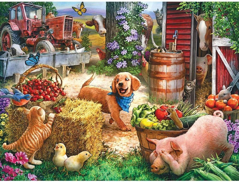 Hide and Seek (V) - Bits And Pieces puzzle collectible [Barcode 192949030757] - Main Image 2