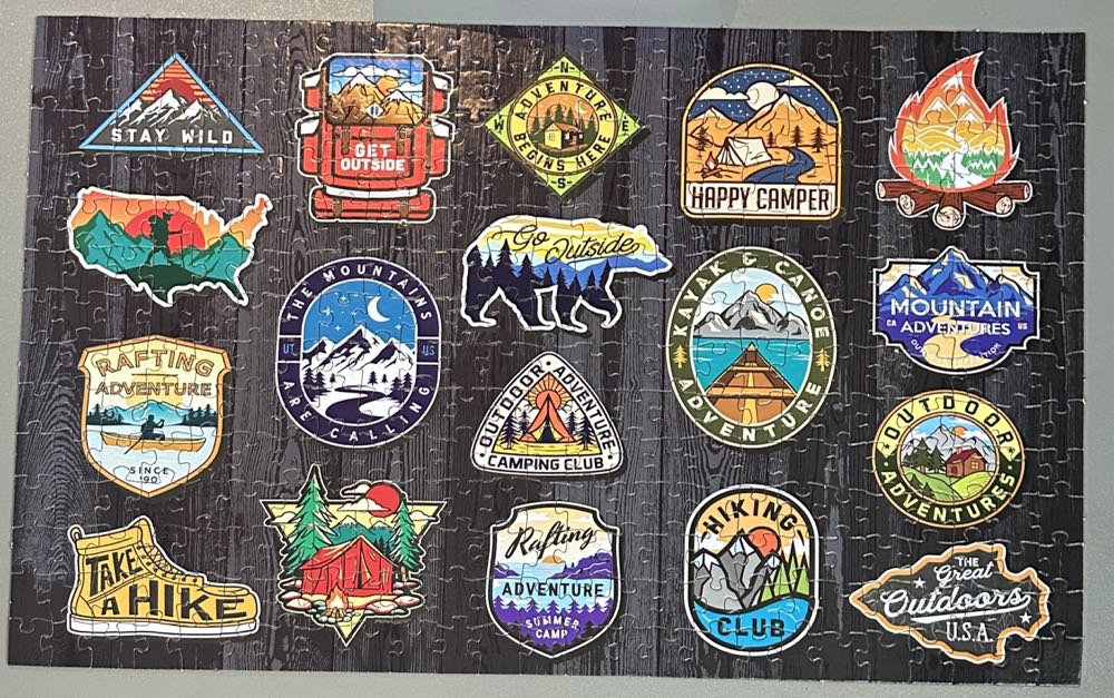 Badges And Patches - Cra-Z-Art puzzle collectible [Barcode 639277534408] - Main Image 3