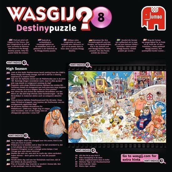 Hoogseizoen Destiny 8 🟦 - Jumbo Wasgij puzzle collectible [Barcode 8710126815182] - Main Image 2