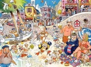 Hoogseizoen Destiny 8 🟦 - Jumbo Wasgij puzzle collectible [Barcode 8710126815182] - Main Image 3